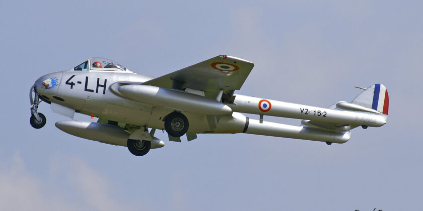 DH 100 Vampire, F-AZHX