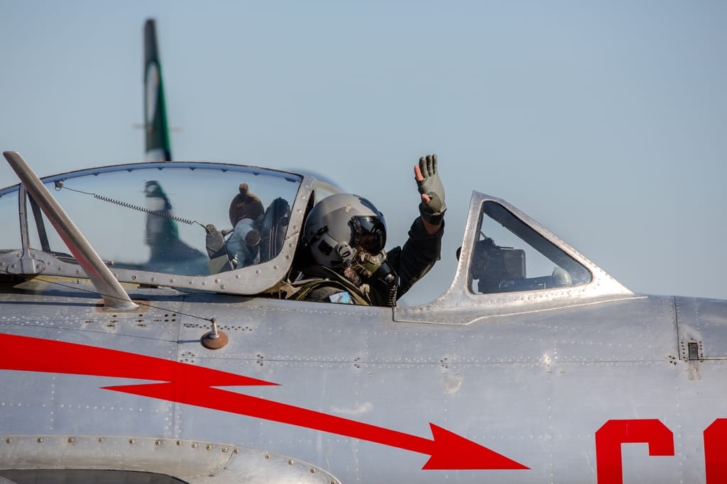 Mig salute