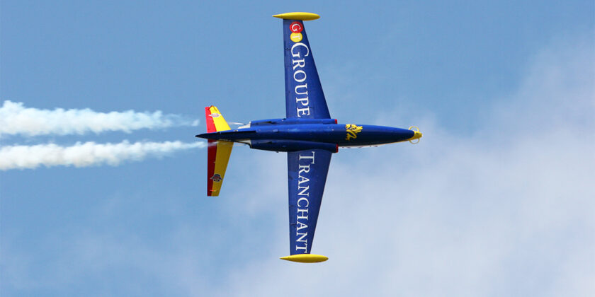 Fly in a Fouga (ex Patrouille de France)