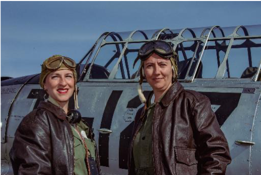 Hommage aux WASP, femmes pilotes WWII